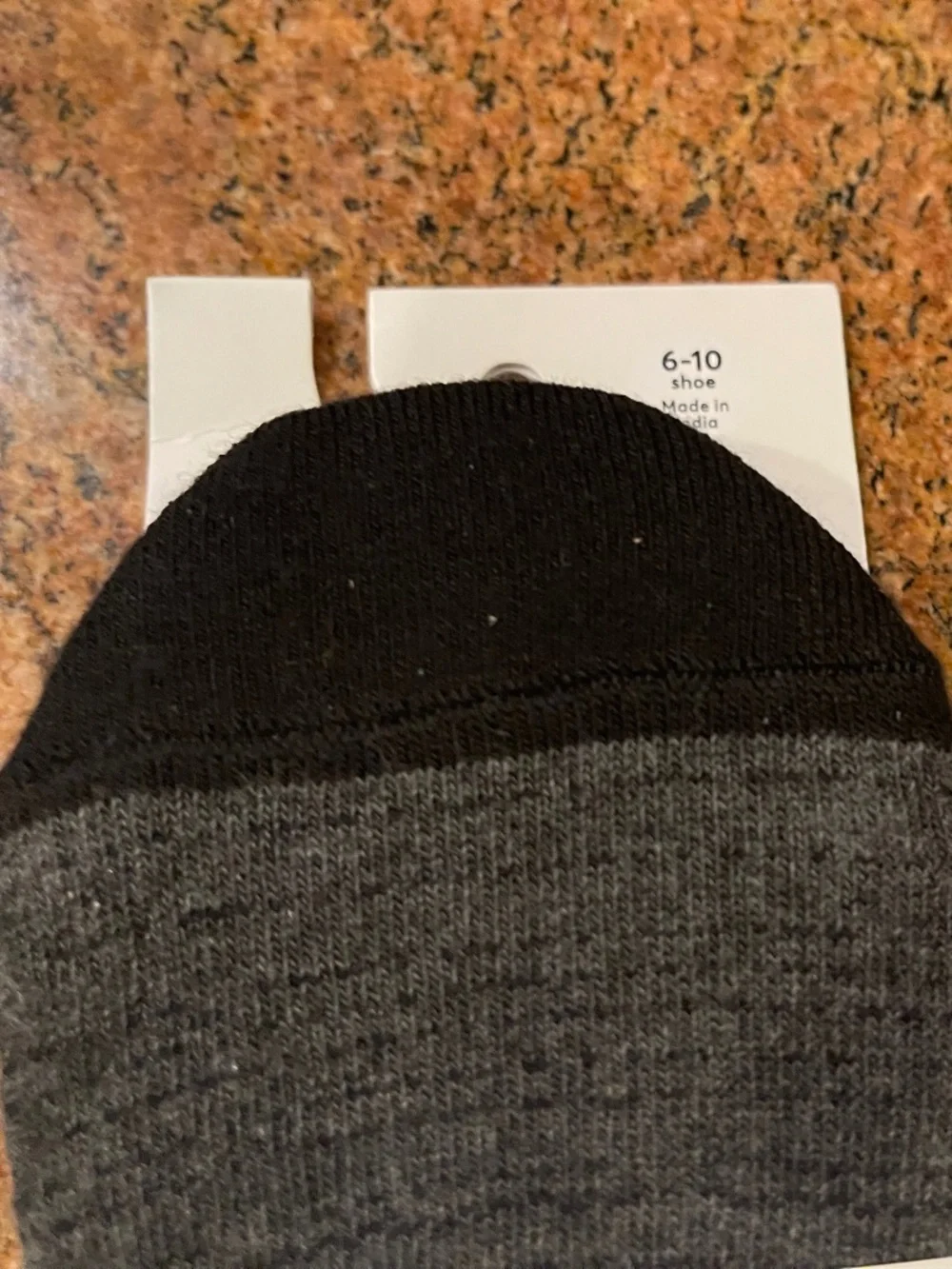 NEW! Pact Women's Dots & Stripes No Show Socks 2 Pack Organic Cotton NWT!